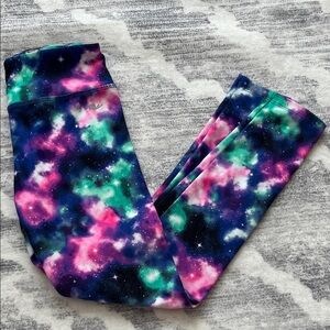 Athletic Works Kids Cosmic Print Leggings